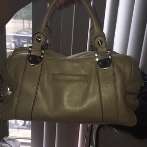 B Makowsky brown handbag